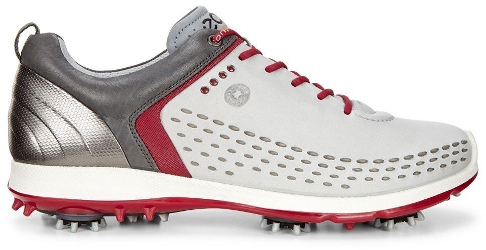 Golfsko til mænd Ecco Biom G2 Mens Golf Shoes Concrete/Brick 45