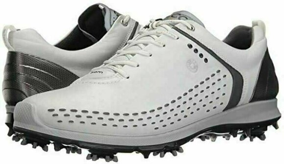 Chaussures de golf pour hommes Ecco Biom G2 Chaussures de Golf pour Hommes White/Dark Shadow 41 - 1
