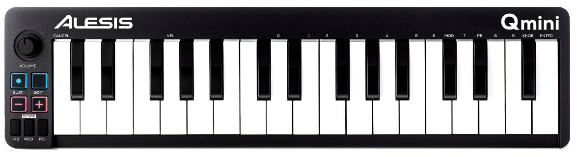 MIDI keyboard Alesis QMini