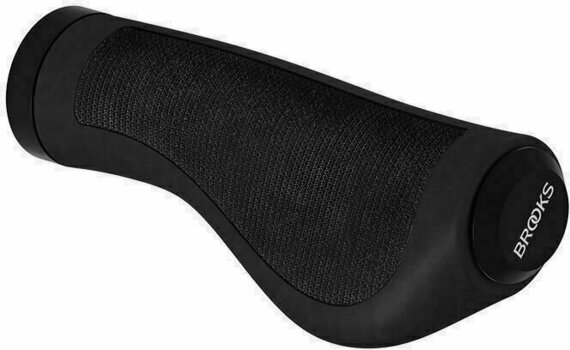Puños Brooks Ergonomic Rubber Black Puños - 1