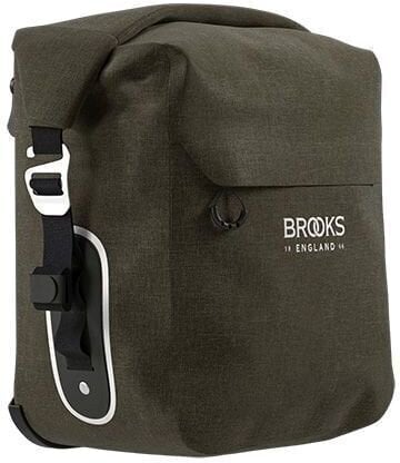Kolesarske torbe Brooks  Scape Pannier Small Mud Green 10 - 13 L