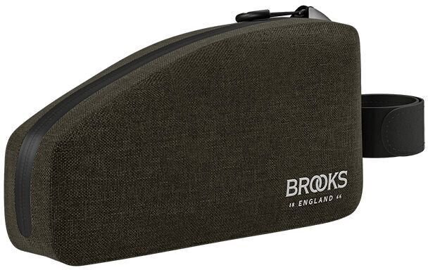 Kolesarske torbe Brooks Scape Top Tube Bag Mud Green 0,9 L