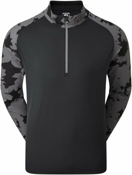 Hoodie/Sweater Footjoy Camo Floral Half Zip Midlayer Black XL - 1