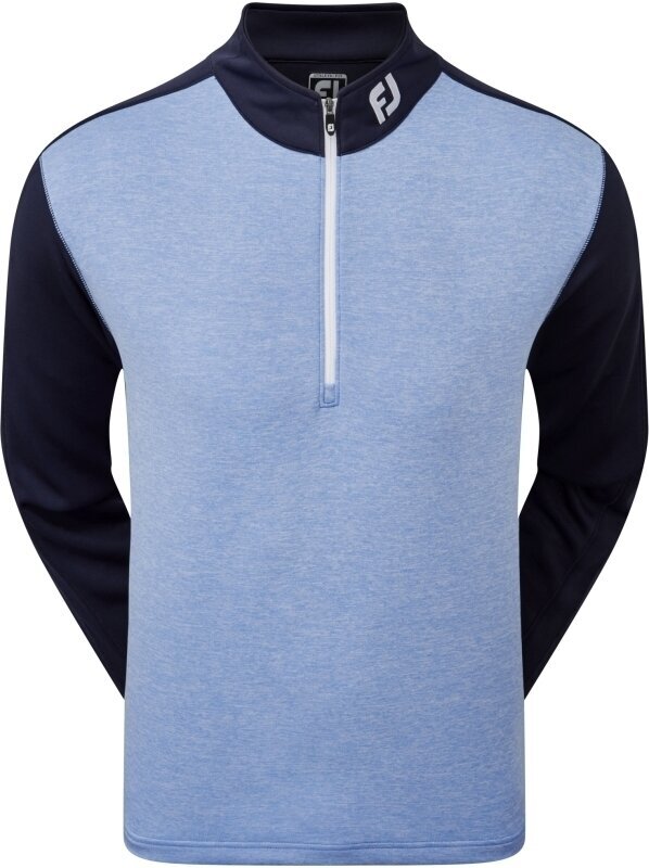 Hoodie/Sweater Footjoy Heather Clr Block Chill-Out Navy/Heather Lagoon M