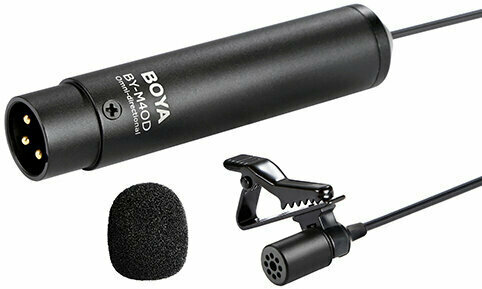 Lavalier Condenser Microphone BOYA BY-M4OD (B-Stock) #952859 (Just unboxed) - 1