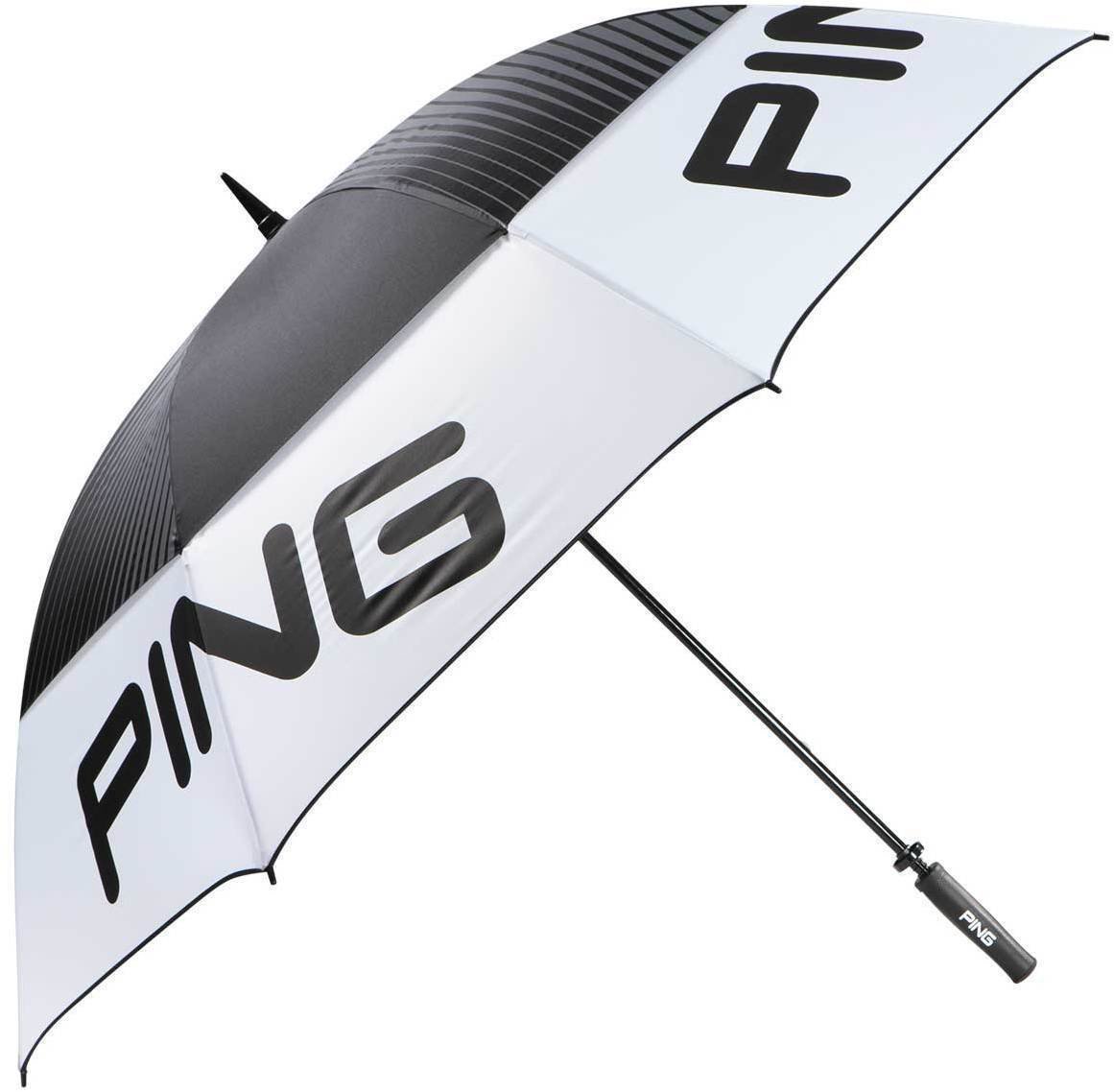 Regenschirm Ping Tour 68'' Umbrella White/Black/Gray