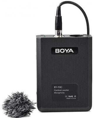 Microfon lavalieră cu condensator BOYA BY-F8C Microfon lavalieră cu condensator