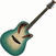 Guitare acoustique-électrique Ovation CE44X-9B Elite Plus Mint Green-Natural Burst Guitare acoustique-électrique