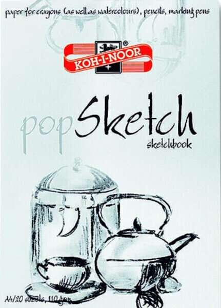 Skicár KOH-I-NOOR Pop Sketchbook A4 110 g