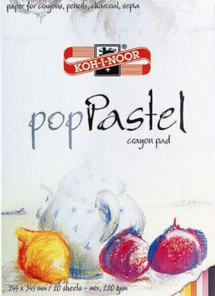 Μπλοκ Ζωγραφικής KOH-I-NOOR Pop Pastel 245 x 345 mm 220 g