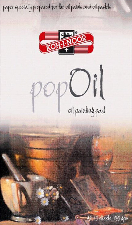 Skicář KOH-I-NOOR Pop Oil A4 250 g