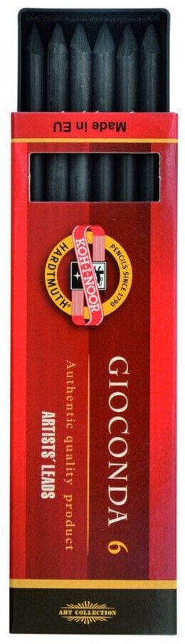Charbon de bois KOH-I-NOOR Carbone artificiel 5,6 mm 6 pièces
