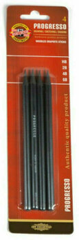 Crayon graphite KOH-I-NOOR Ensemble de crayons graphite 4 pièces - 1