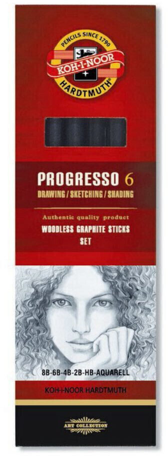 Grafietpotlood KOH-I-NOOR Set of Graphite Pencils 6 stuks