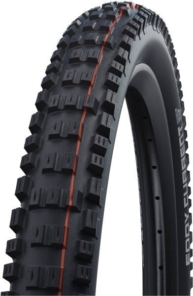 MTB bike tyre Schwalbe Eddy Current 27,5" (584 mm) Black/Orange 2.6 MTB bike tyre