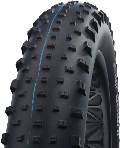 MTB bike tyre Schwalbe Jumbo Jim 26" (559 mm) Black/Blue 4.0 MTB bike tyre