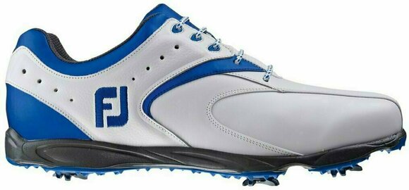 Calzado de golf para hombres Footjoy Hydrolite Mens Golf Shoes White/Blue US 10,5 - 1