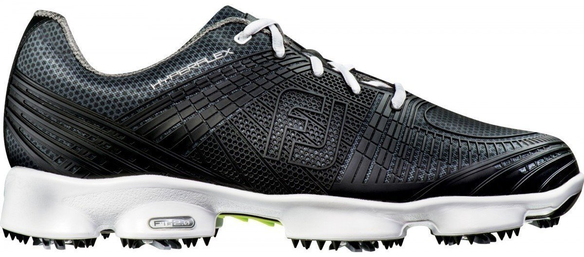 Мъжки голф обувки Footjoy Hyperflex II Mens Golf Shoes Black US 10,5