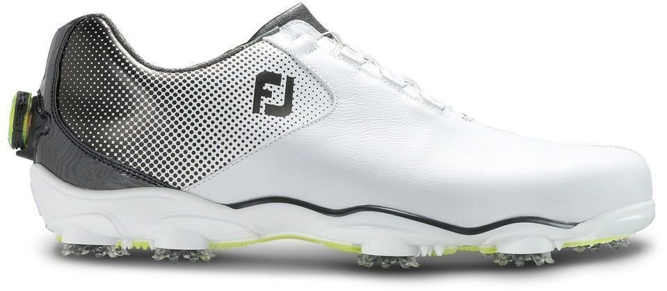 Calçado de golfe para homem Footjoy DNA BOA Mens Golf Shoes White US 11
