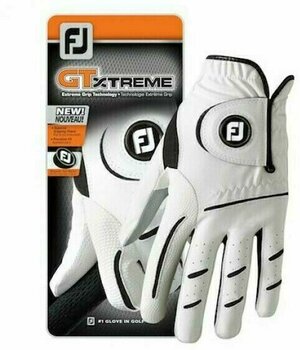 Gloves Footjoy Gtxtreme Mens Golf Glove White/Black RH S - 1