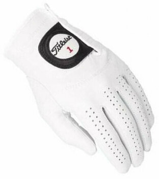 Gloves Titleist Players Mens Golf Glove Pearl Left Hand for Right Handed Golfers ML - 1