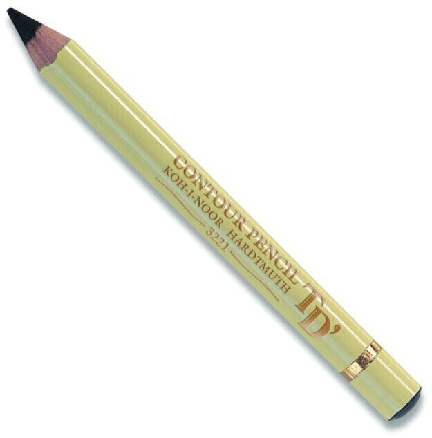 Špeciálna ceruzka KOH-I-NOOR Kontúrovacia ceruzka Čierna 1 ks