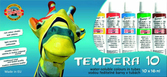 Temperová barva KOH-I-NOOR Sada temperových barev 10x16 ml - 1