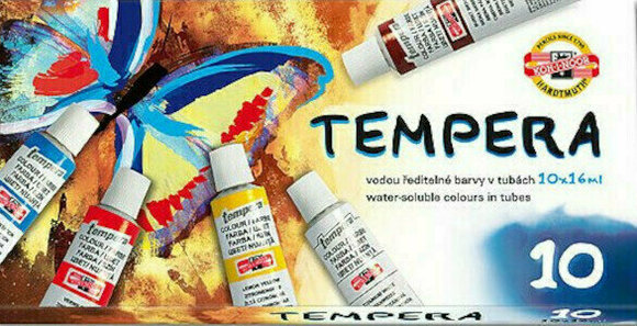 Temperaverf KOH-I-NOOR Set of Temperas 10x16ml - 1