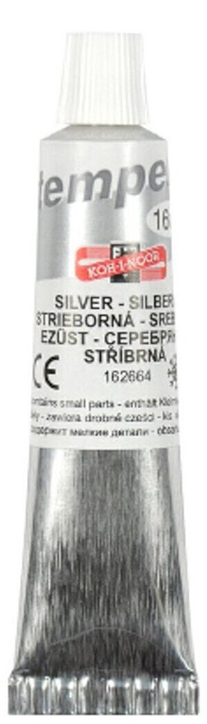 Temperafarbe KOH-I-NOOR Temperafarbe 16 ml Silber