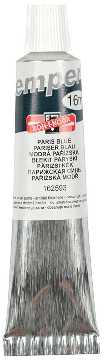 Temperová barva KOH-I-NOOR 16259300000 Temperová barva Paris Blue 16 ml 1 ks