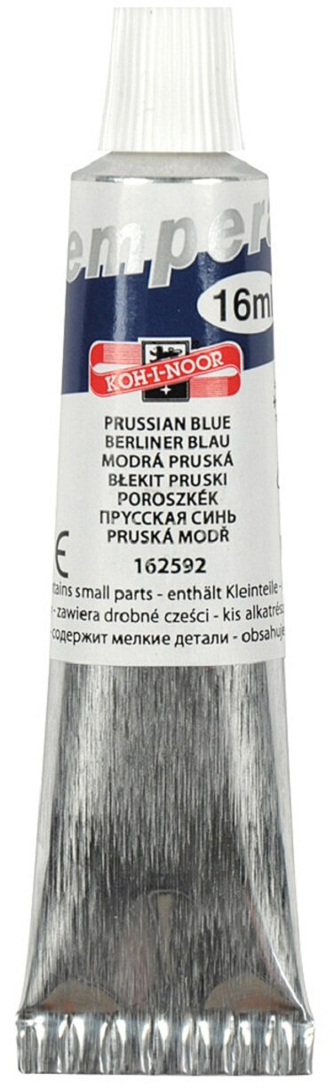 Peinture tempera
 KOH-I-NOOR Peinture à la détrempe 16 ml Prussian Blue