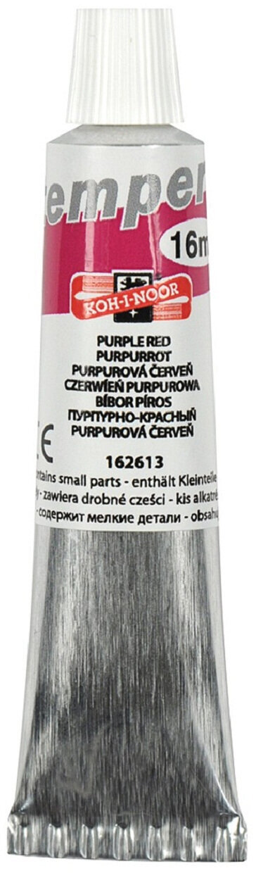 Peinture tempera
 KOH-I-NOOR Tempera Paint Peinture à la détrempe Purple 16 ml 1 pc