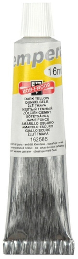 Farba tempera KOH-I-NOOR Farba temperowa 16 ml Yellow Dark
