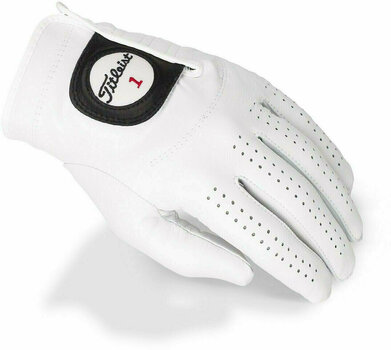 Gloves Titleist Players Womens Golf Glove Pearl Left Hand for Right Handed Golfers M - 1