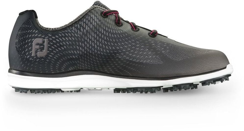 Женски голф обувки Footjoy Empower Charcoal/Silver 36,5