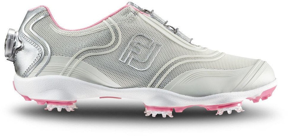 Golfskor för dam Footjoy Aspire BOA Womens Golf Shoes Light Grey US 7