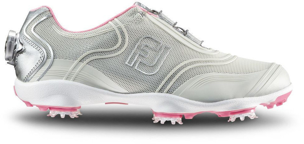 Női golfcipők Footjoy Aspire BOA Női Golf Cipők Light Grey US 8,5