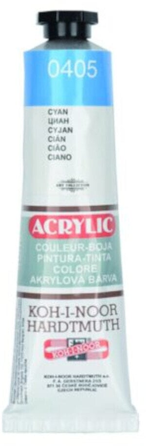 Acrylfarbe KOH-I-NOOR Acrylfarbe 40 ml 405 Cyan
