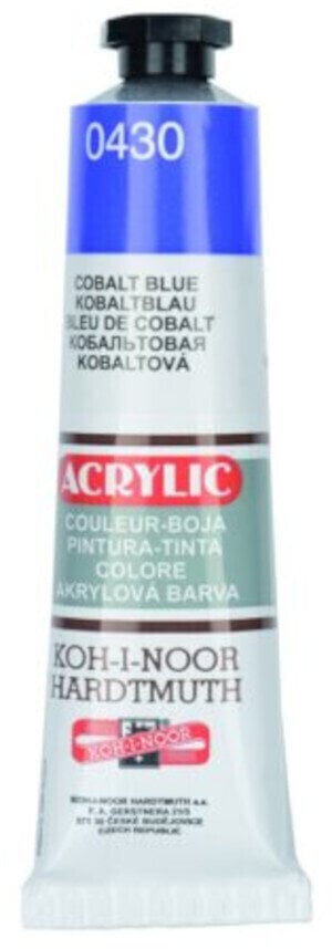 Pintura acrílica KOH-I-NOOR Acrylic Paint 40 ml 430 Cobalt Pintura acrílica