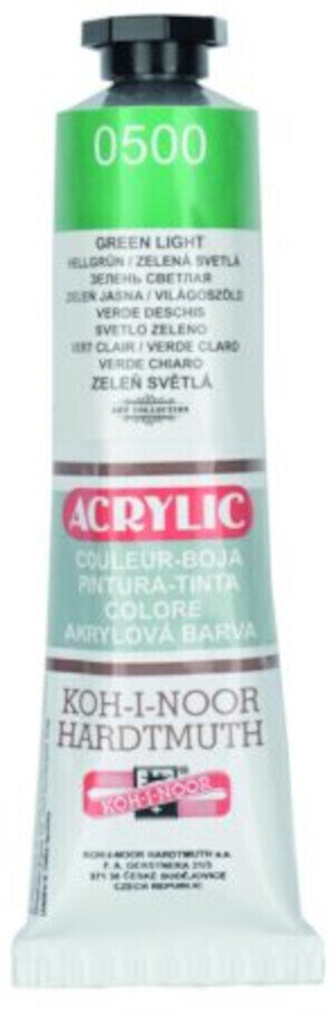Acrylic Paint KOH-I-NOOR Acrylic Colour Acrylic Paint 500 Light Green 40 ml 1 pc