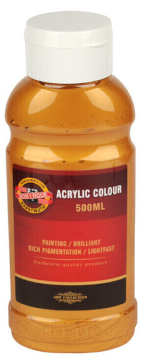 Akrilna barva KOH-I-NOOR Akrilna barva 500 ml 810 Gold