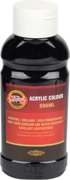 Aκρυλικό Χρώμα KOH-I-NOOR Acrylic Paint 500 ml 700 Black