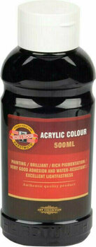Culoare acrilică KOH-I-NOOR Vopsea acrilică 500 ml 700 Black - 1