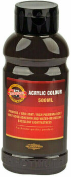 Acrylfarbe KOH-I-NOOR Acrylfarbe 500 ml 610 Dark Brown - 1