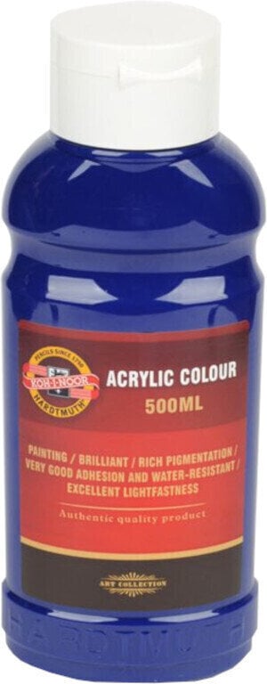 Culoare acrilică KOH-I-NOOR Vopsea acrilică 500 ml 420 Dark Blue