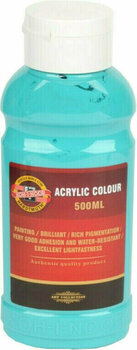 Acrylverf KOH-I-NOOR 0162746051LP Acrylverf 460 Turquoise 500 ml 1 stuk - 1