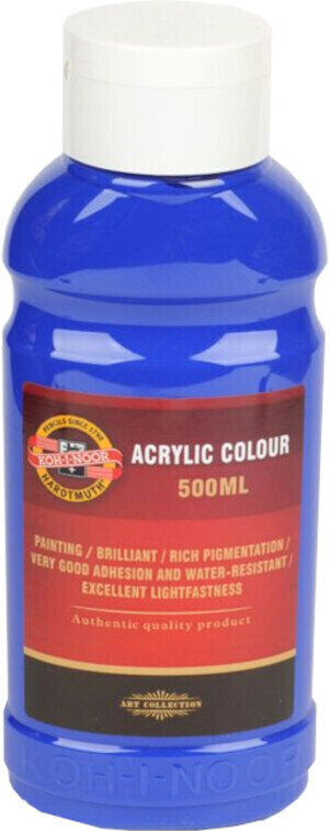Aκρυλικό Χρώμα KOH-I-NOOR Acrylic Colour Ακρυλική μπογιά 500 ml 410 Ultramarine