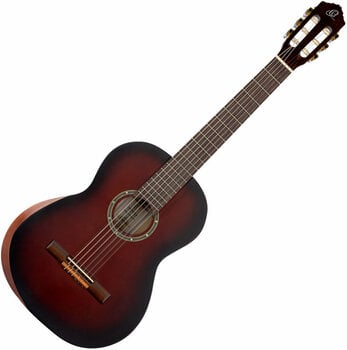 Guitarra clásica Ortega R55DLX-BFT 4/4 Burbon Burst - 1