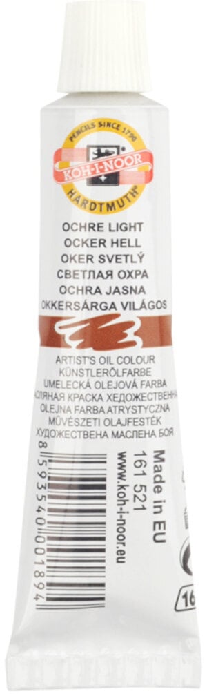 Oil colour KOH-I-NOOR Oil Paint 16 ml Light Ochre