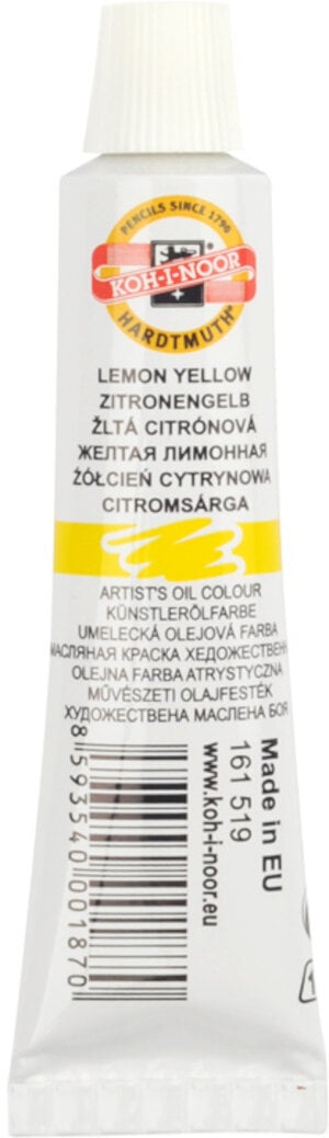 Tempera ad olio KOH-I-NOOR Pittura a olio 16 ml Lemon Yellow